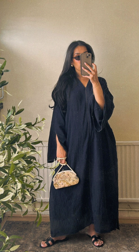 Ebony Kaftan Set