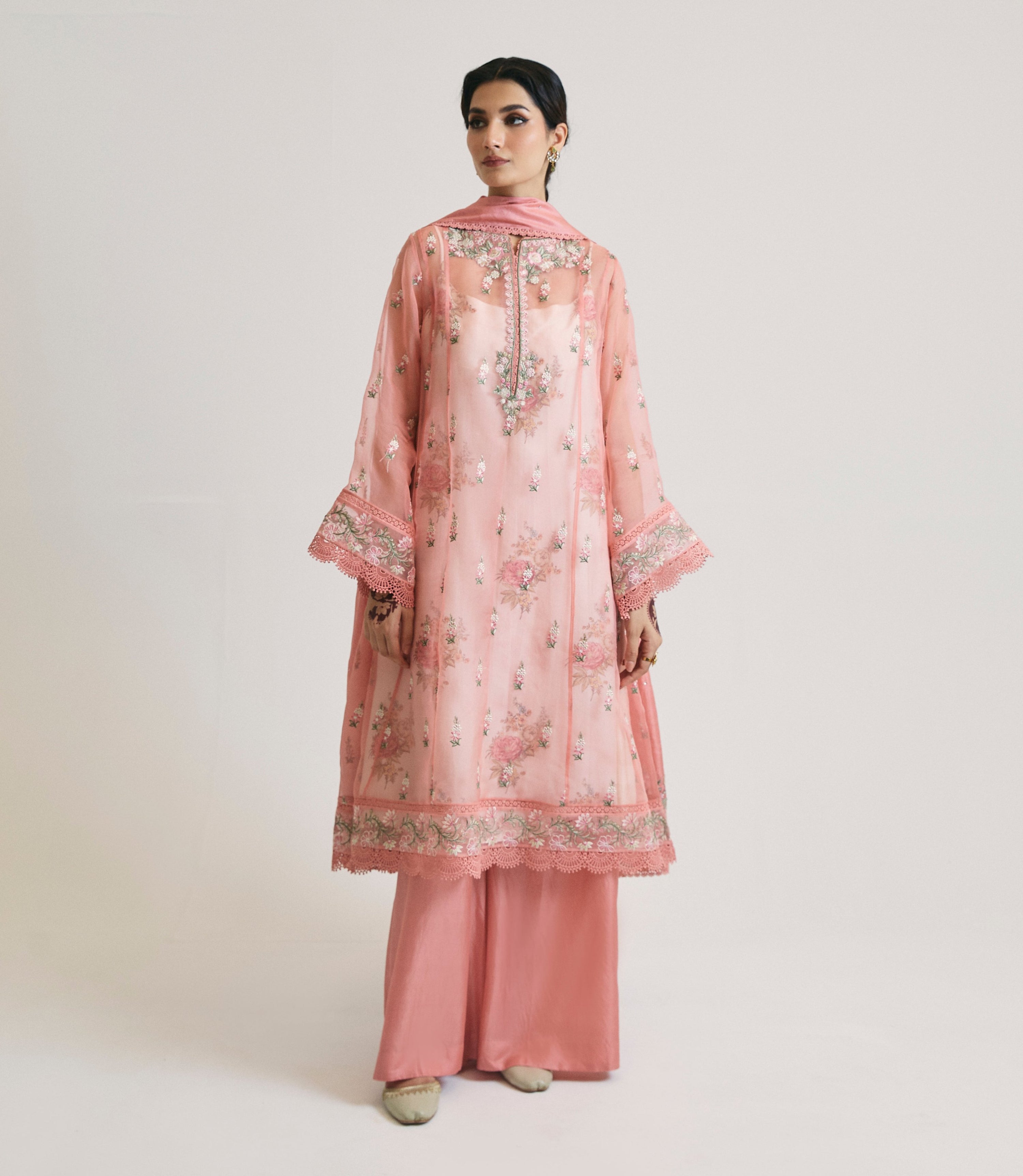 Pink Kalidaar Set Pink Kalidaar Set